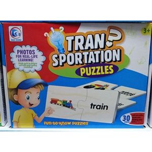 Zabawka - puzzle transportowe