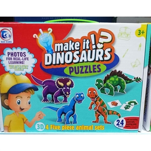 Zabawka - zrób z niej dinozaura