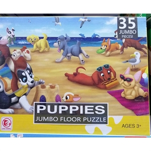 Zabawka - puzzle podłogowe dla szczeniąt