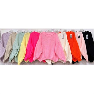 Sweter damski okrągły - Produkt Włoski