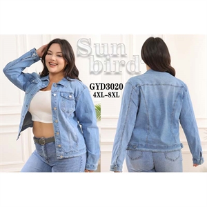 Kurtka jeansowa damska 4XL-8XL