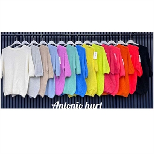 Sweter damski z krótkim rękawem - Produkt Włoski