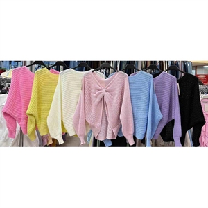 Sweter damski okrągły - Produkt Włoski