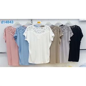 Bluzka damska koronkowa