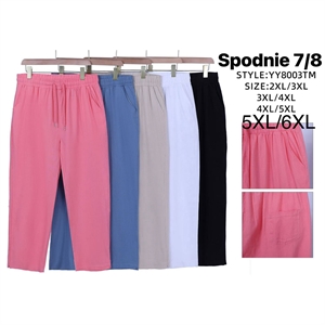 Spodnie damskie 7/8  2/3XL-5/6XL