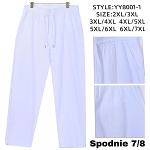 Spodnie damskie 7/8  2/3XL-6/7XL