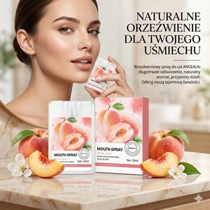 Brzoskwiniowy spray do ust