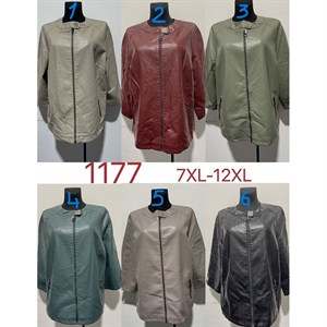 Kurtka skórzana damska BIG SIZE  7XL-12XL