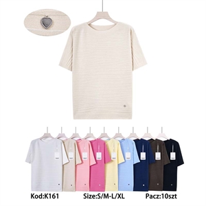 Sweter damski z krótkim rękawem  S/M-L/XL