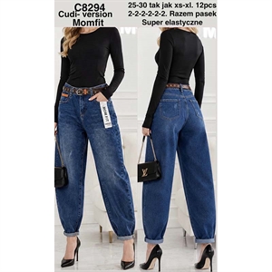 Jeansy damskie  25-30(XS-XL)