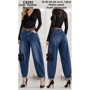 Jeansy damskie  25-30(XS-XL)