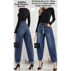 Jeansy damskie  25-30(XS-XL)