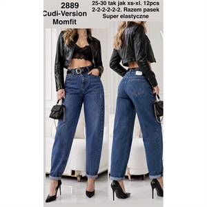 Jeansy damskie  25-30(XS-XL)