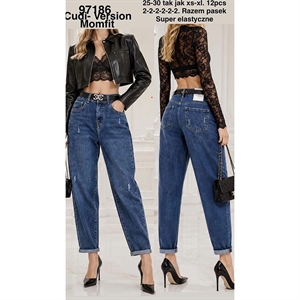 Jeansy damskie  25-30(XS-XL)