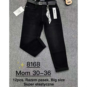 Jeansy damskie Big Size  30-36