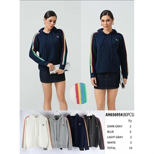 Sweter damski okrągły