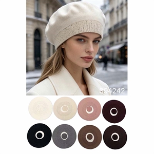Beret damski