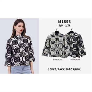 Sweter damski z golfem  S/M-L/XL