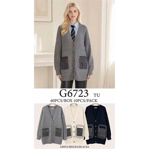Sweter damski zapinany na guziki