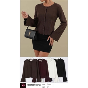 Sweter damski zapinany na guziki