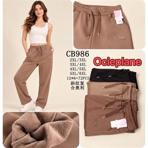 Spodnie Ocieplane Damskie 2XL/3XL-5XL/6XL