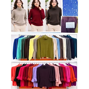 Sweter damski z golfem