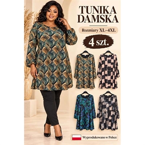Tunika damska produkt Polski  XL-4XL