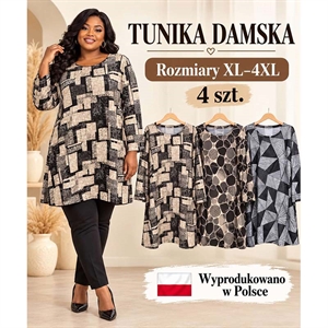 Tunika damska produkt Polski  XL-4XL