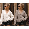 Sweter damski zapinany na guziki