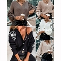 Sweter damski zapinany na guziki