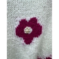 Sweter damski z krótkim rękawem Mohair biust (80cm)