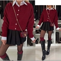 Sweter damski zapinany na guziki