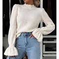 Sweter damski z półgolfem