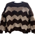 Sweter damski okrągły