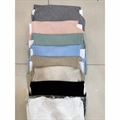 Sweter prążkowany z dekoltem V  S/M-L/XL