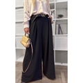 Spodnie szerokie nogawki damskie produkt Włoski