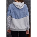 Bluza damska rozpinana na zamek z kapturem produkt Turecki  S-2XL