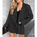 Komplet Marynarka + Szorty imitujące spódnicę produkt Włoski  S-XL