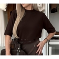 Sweter damski z krótkim rękawem - Produkt Włoski
