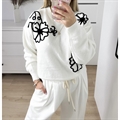 Sweter damski z półgolfem - Produkt Włoski