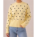 Sweter damski okrągły