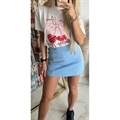 Szorty imitujące spódnicę Punto produkt Włoski  S-XL