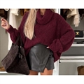 Sweter damski z golfem