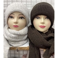 Komplet Czapka + Komin