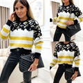 Sweter damski okrągły z alpaki  S/M-L/XL