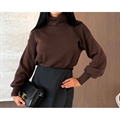 Sweter damski z golfem