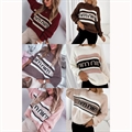 Sweter damski okrągły
