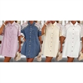 Sukienka jeansowa damska -  Produkt Włoski