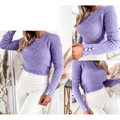 Sweter damski okrągły S/M M/L