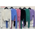 Sweter damski okrągły S/M M/L